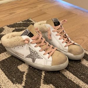 Golden Goose Sabbot slide sneaker shearling